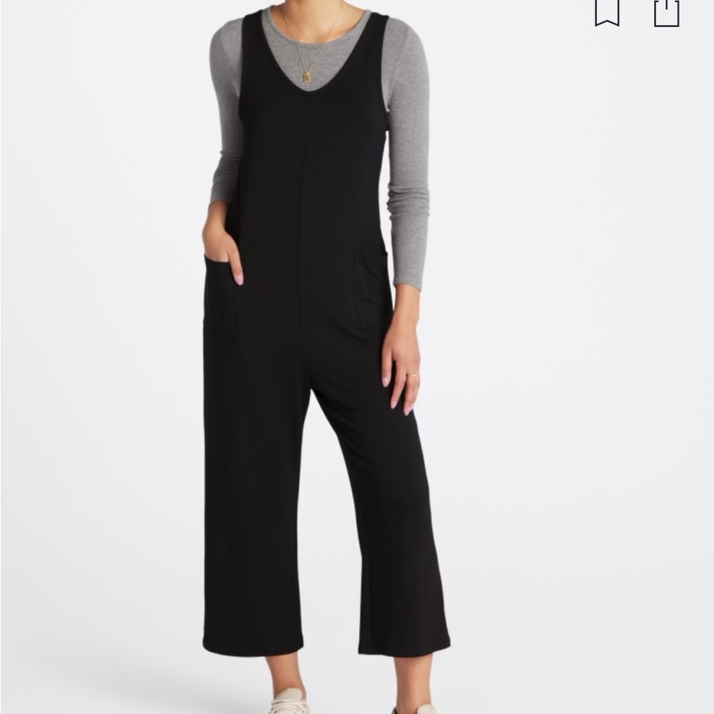 Threads 4 Thought Rainey Patch Pocket Jumpsuit in Black l Casual l Stylish